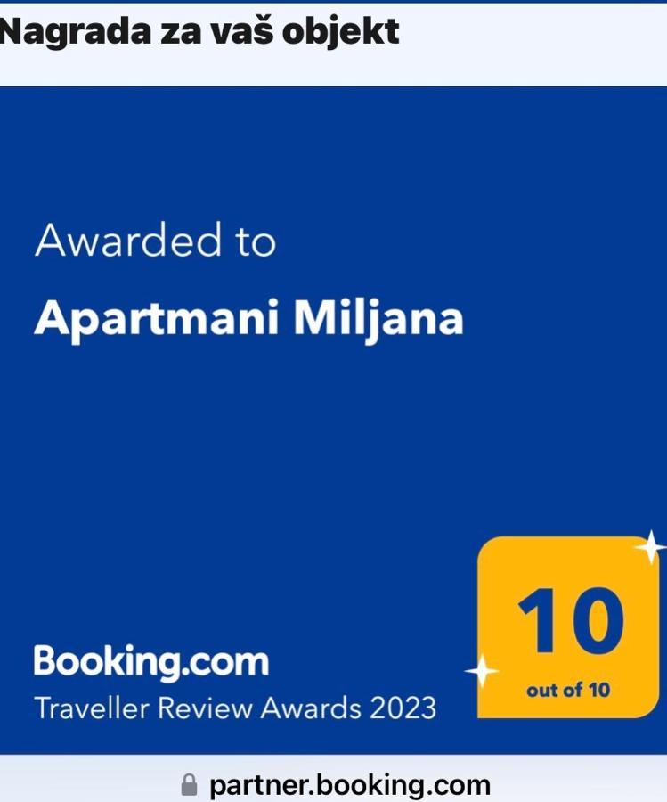 Apartmani Miljana Bar Ngoại thất bức ảnh